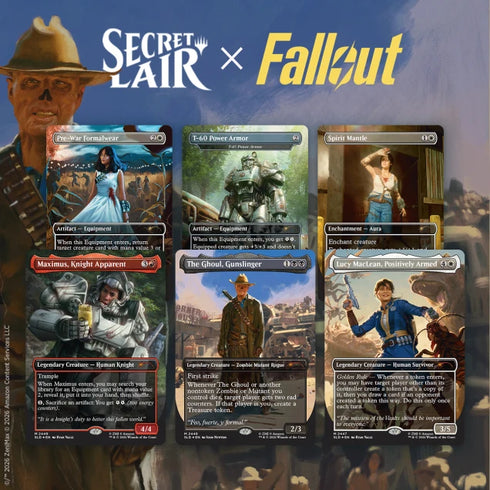 Magic the Gathering: Secret Lair x Fallout - Beyond Vault 33