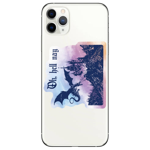 J&M: Roll Play Dragon Fantasy Book High Quality Vinyl Sticker