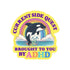 J&M: ADHD Funny Mental Health Neuro High Quality Vinyl Sticker