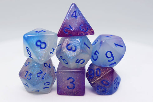 Glow in the Dark - Glowing Memory RPG Dice Set