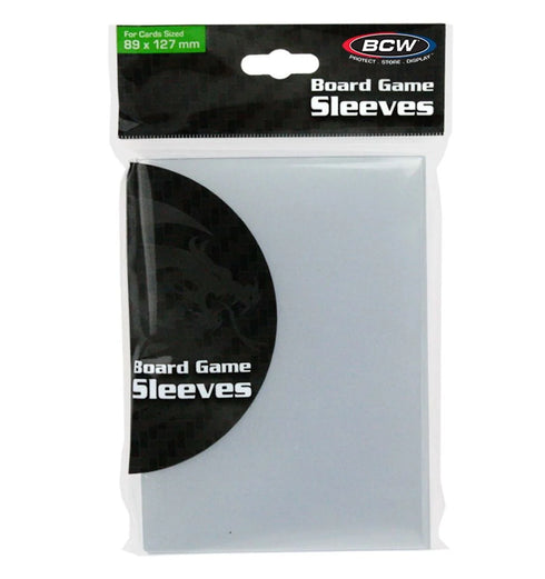 BCW: Board Game Sleeves - Oversized (89mm x 127mm)