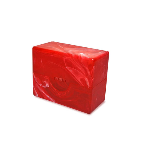 BCW: Prism Deck Case - Carnelian Red (50 ct)