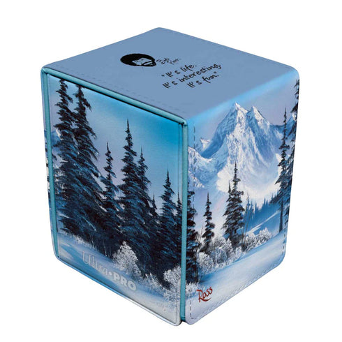 Ultra Pro Alcove Flip Box Bob Ross Winter Paradis