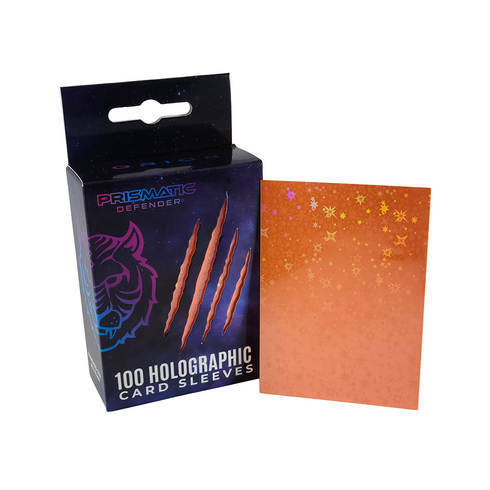 Prismatic Defender: Holographic Card Sleeves - Standard Size