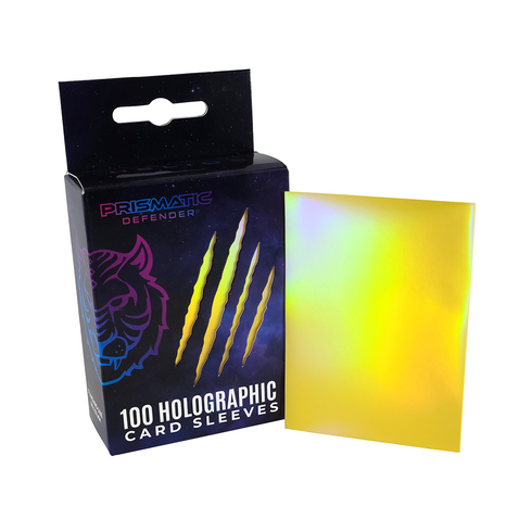 Prismatic Defender: Holographic Card Sleeves - Standard Size
