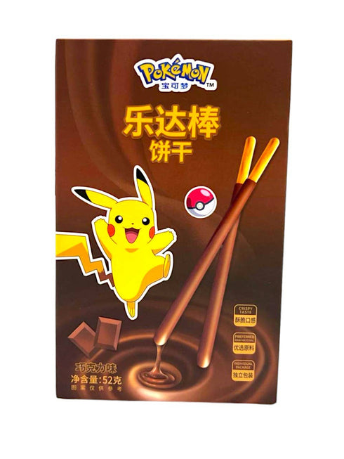 Pokemon Loco Stick Cookies Chocolate 52g (China)
