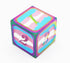 Dice For All: 7 Piece Metal RPG Dice Set - Transgender Pride Flag