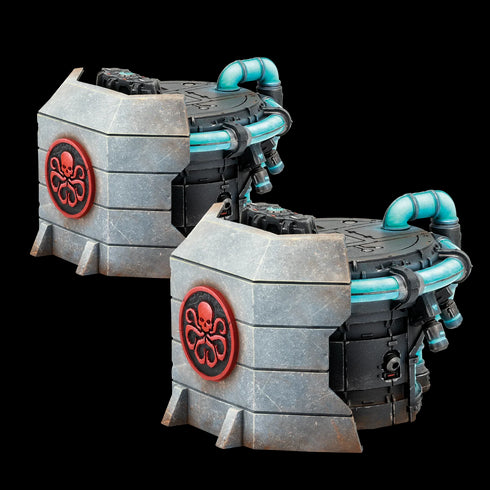 Marvel: Crisis Protocol - Hydra Power Station Terrain Pack