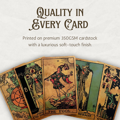 Rider-Waite Tarot Deck & Guide: Antique Edition