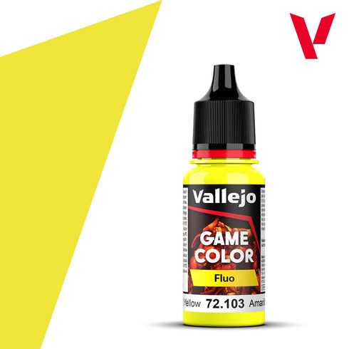 Vallejo: Game Color Fluorescent - Yellow