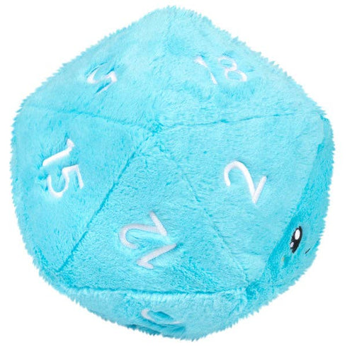 Squishable - D20 Blue Dice Plush