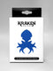 Kraken Skins: 100 count Matte Sleeves - Ultramarine Blue