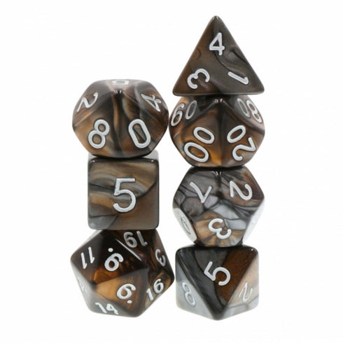 Foam Brain Games: RPG Dice Set - Bronze Coins