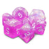 Foam Brain Games: 7 Piece RPG Dice Set - Dream in Bloom