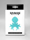 Kraken Skins: 100 count Matte Sleeves - Bright Turquoise