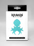 Kraken Skins: 100 count Matte Sleeves - Bright Turquoise