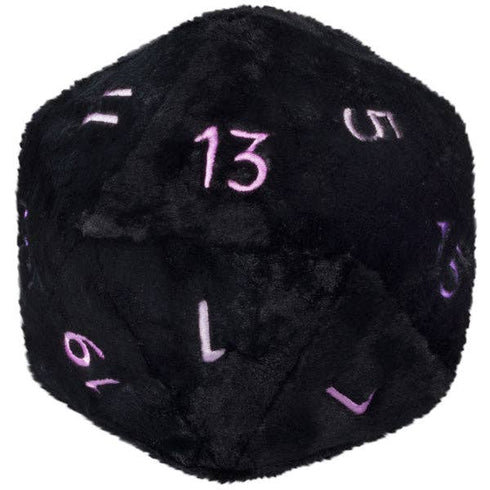 Squishable - Black D20 Dice Plush