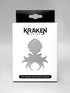 Kraken Skins: 100 count Matte Sleeves - Antique Silver