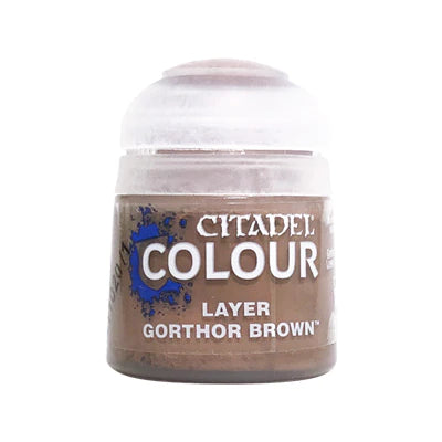 Citadel Colour: Layer Paint - Gorthor Brown (12ml)