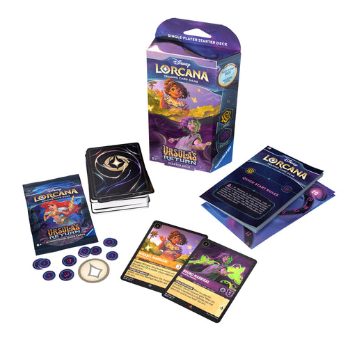 Lorcana: Ursula's Return - Starter Deck (Amber & Amethyst)