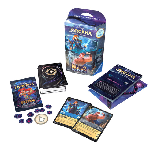 Lorcana: Ursula's Return - Starter Deck (Sapphire & Steel)