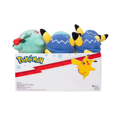 Pokemon 8" Winter Themed Plush Assortment in Display
