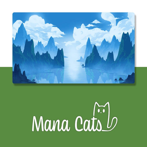 ManaCat: "Island" Playmat