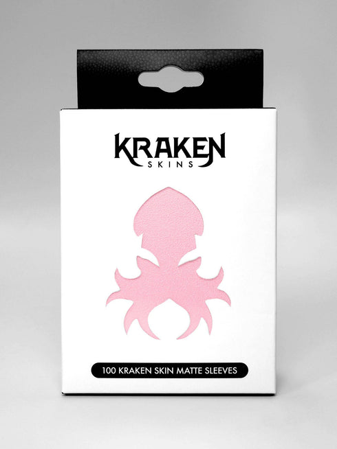 Kraken Skins: 100 count Matte Sleeves - Cherry Blossom