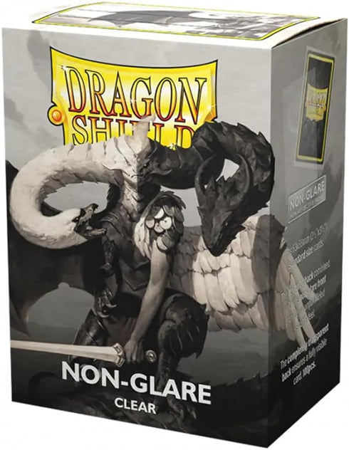 Dragon Shield: 100 count Standard Size - Non-Glare Clear
