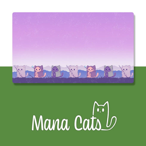 ManaCat: Snow Cats Playmat