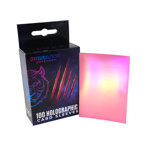 Prismatic Defender: Holographic Card Sleeves - Standard Size