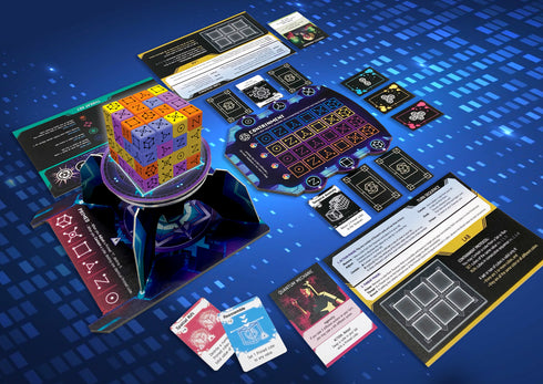 TESSERACT: Cooperative Strategy Board Game with 64 Dice