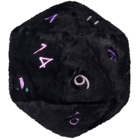 Squishable - Black D20 Dice Plush