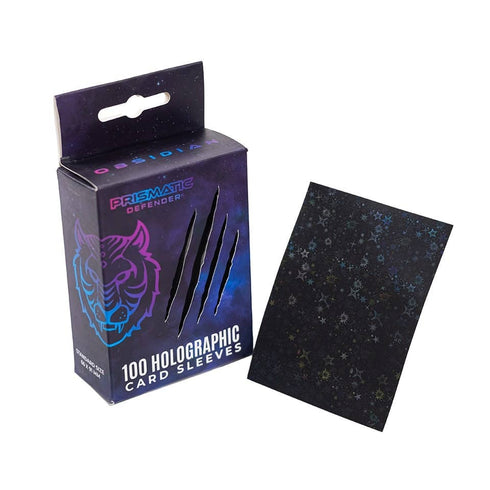 Prismatic Defender: Holographic Card Sleeves - Standard Size