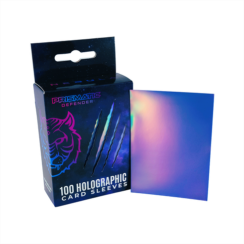Prismatic Defender: Holographic Card Sleeves - Standard Size