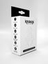 Kraken Skins: 100 count Matte Sleeves - Frost White