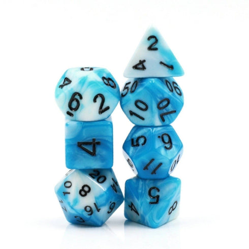 Cumulus Cloud RPG Dice Set