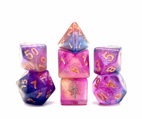 Foam Brain Games: RPG Dice Set - Andromeda’s Nebula