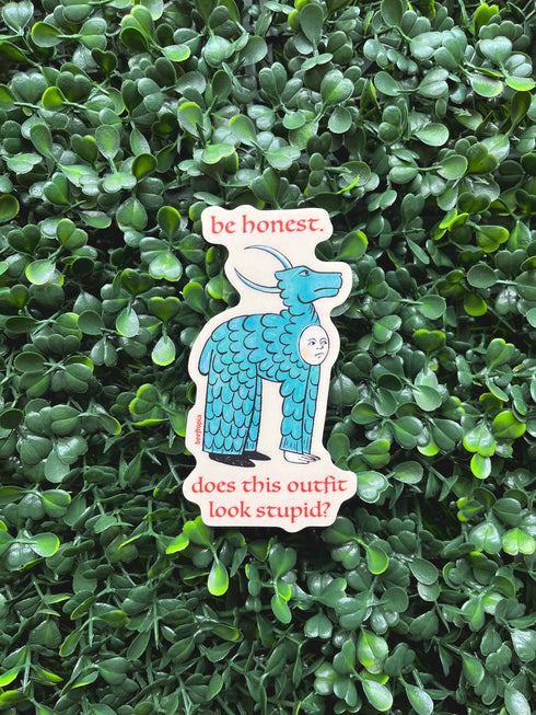 Beeftopia: Stupid Outfit Medieval Vinyl Sticker