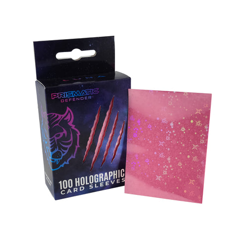 Prismatic Defender: Holographic Card Sleeves - Standard Size