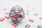 Dice For All: 7 Piece RPG Dice Set - Pansexual Flag