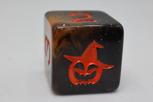 Halloween Pumpkin RPG Dice Set