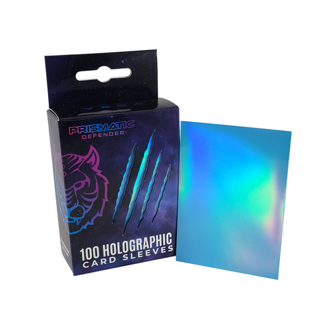 Prismatic Defender: Holographic Card Sleeves - Standard Size