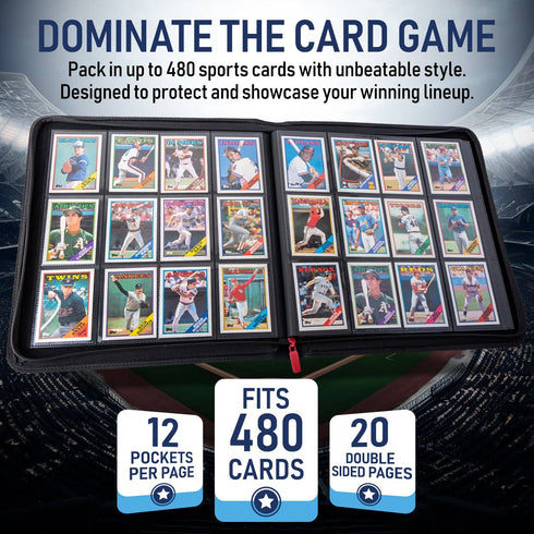 Invested Alliance: Premium TCG Card Binder - Red
