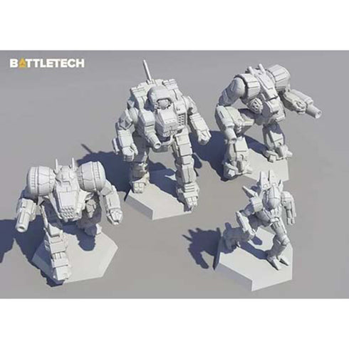 Battle Tech: Inner Sphere Support Lance Miniatures Pack