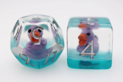 Lovely Duck RPG Dice Set