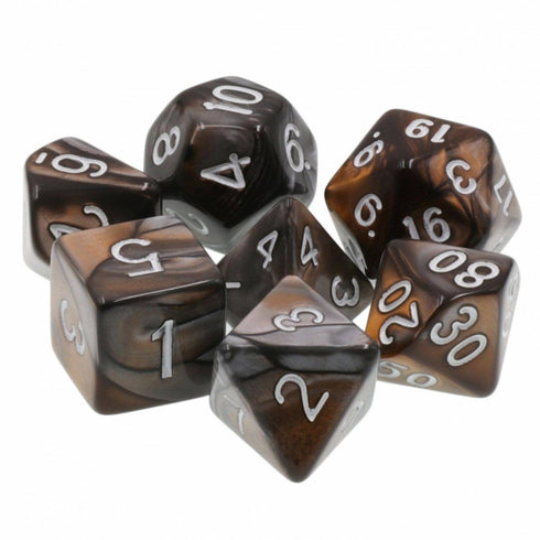 Foam Brain Games: RPG Dice Set - Bronze Coins