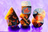 Halloween Pumpkin RPG Dice Set