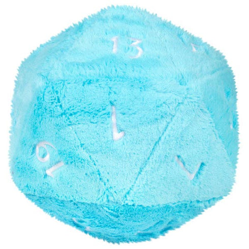 Squishable - D20 Blue Dice Plush