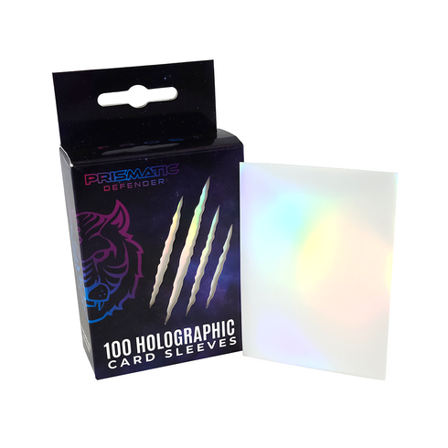 Prismatic Defender: Holographic Card Sleeves - Standard Size